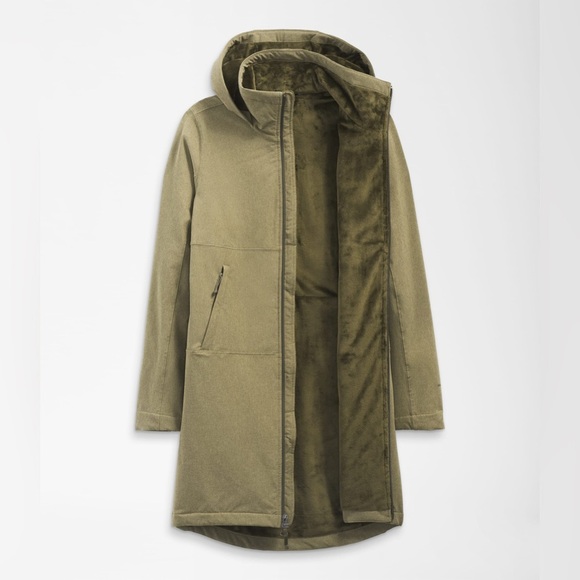 WOMEN'S The North Face SHELBE RASCHEL PARKA LENGTH WITH HOOD size small - Picture 6 of 16